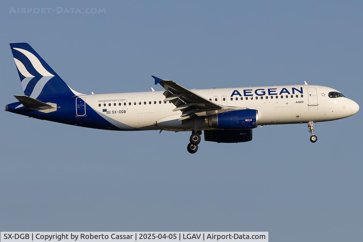 SX-DGB, 2009 Airbus A320-232 C/N 4165, Athens Eleftherios Venizelos Airport