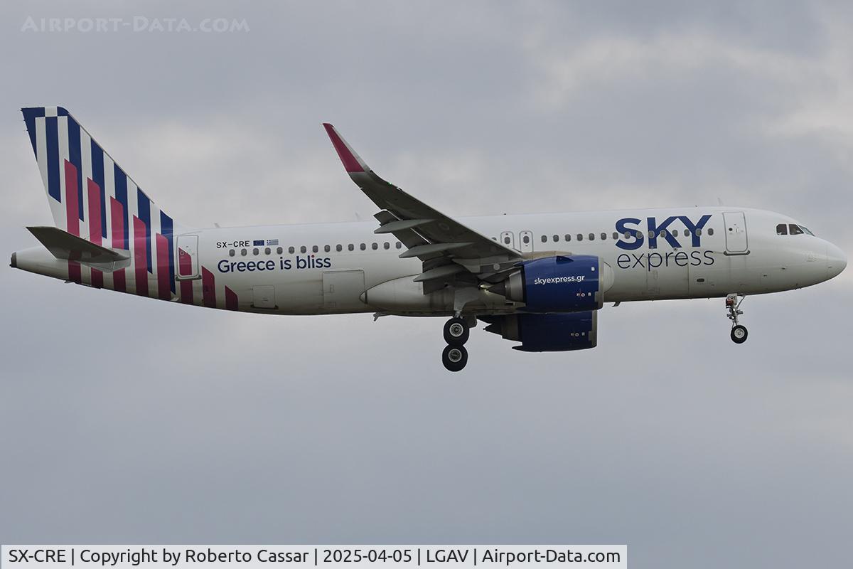 SX-CRE, 2021 Airbus A320-251N C/N 10302, Athens Eleftherios Venizelos Airport