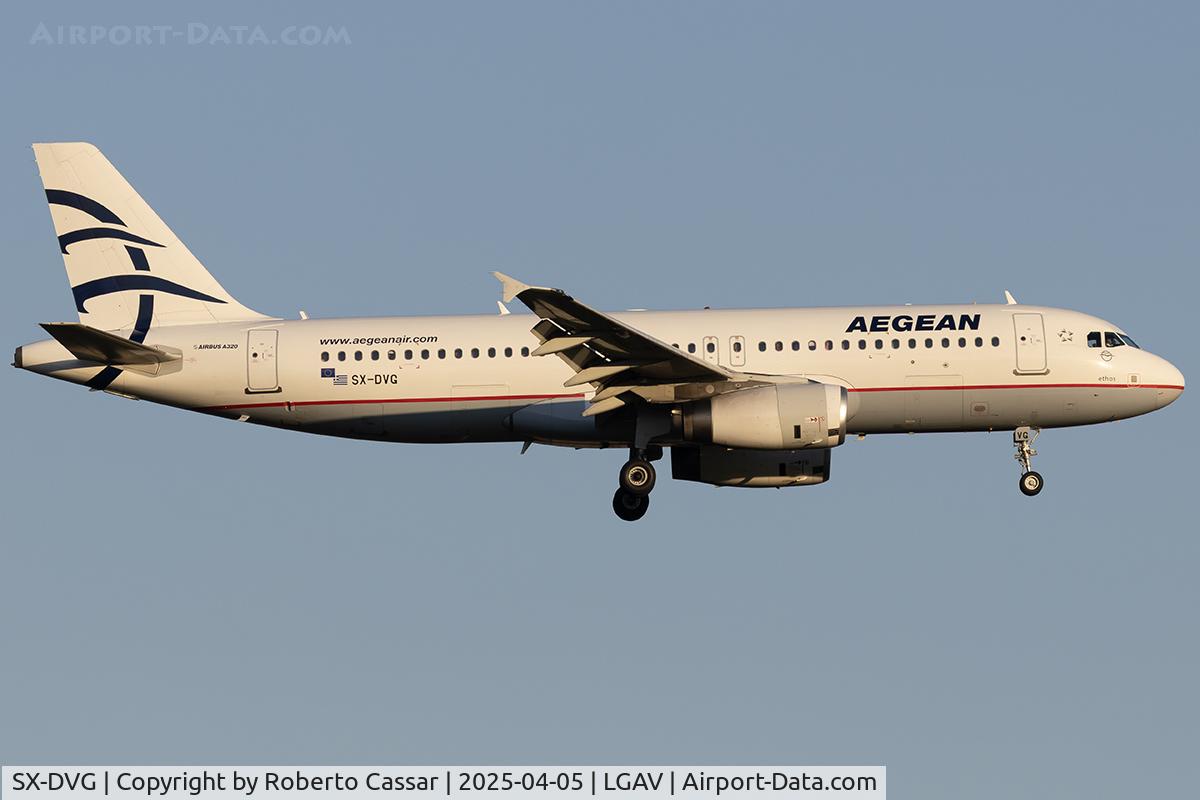SX-DVG, 2006 Airbus A320-232 C/N 3033, Athens Eleftherios Venizelos Airport