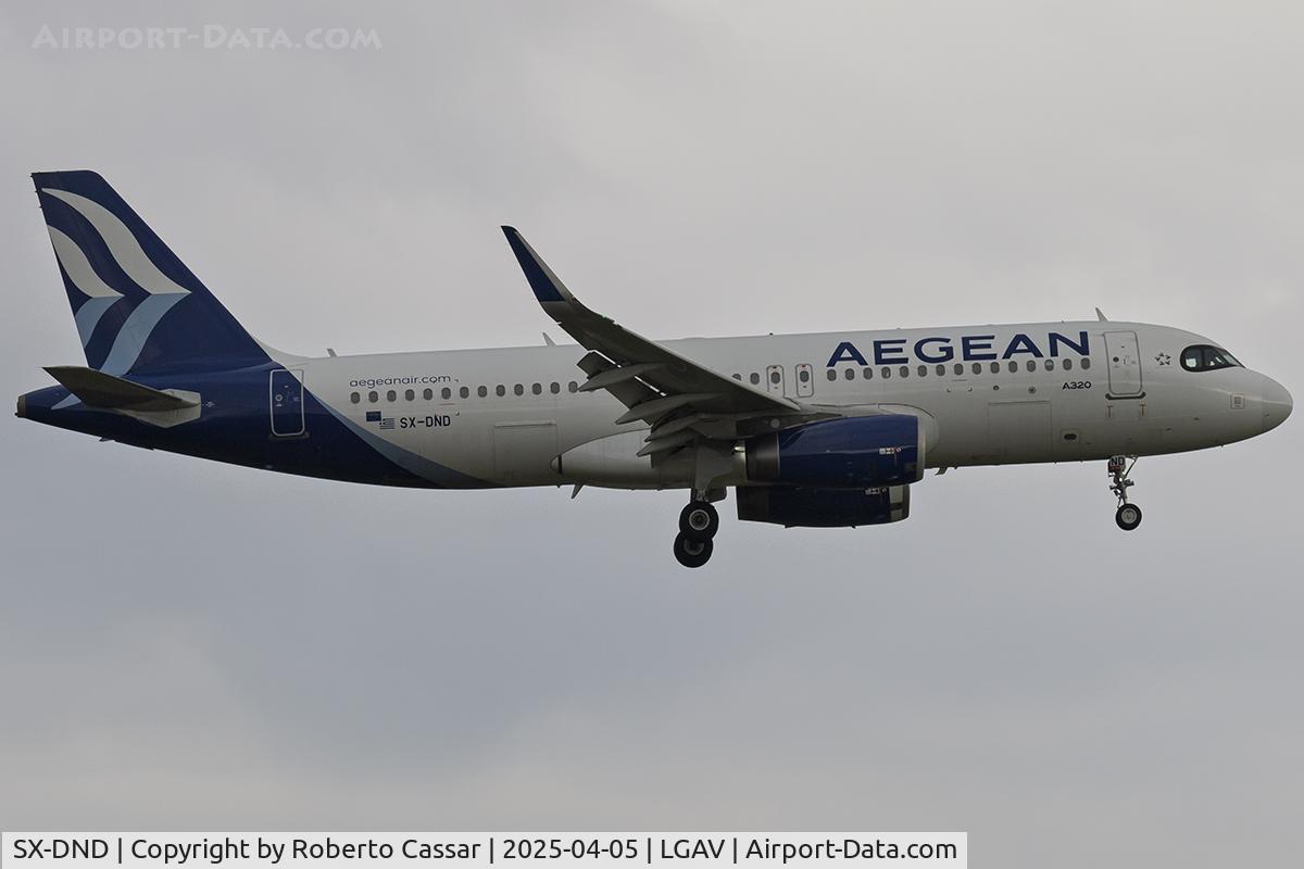 SX-DND, 2016 Airbus A320-232 C/N 6989, Athens Eleftherios Venizelos Airport