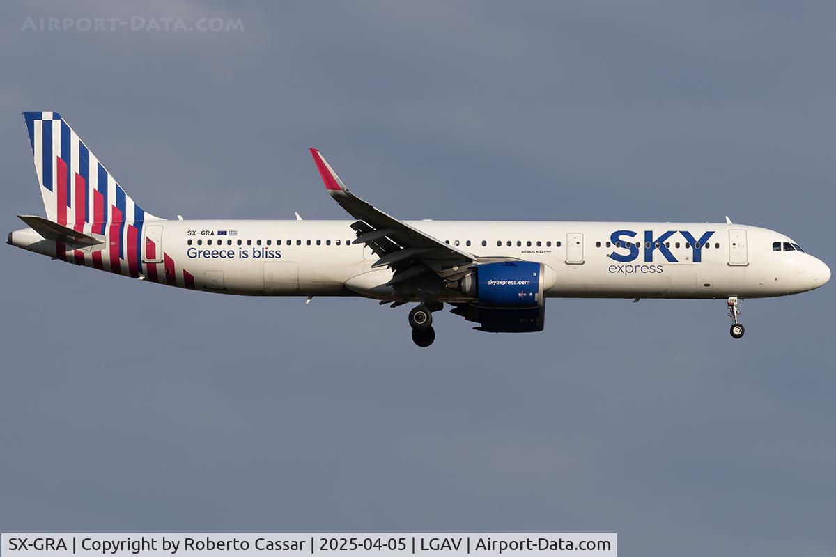 SX-GRA, 2018 Airbus A321-251N C/N 8014, Athens Eleftherios Venizelos Airport