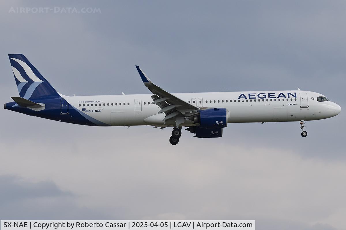 SX-NAE, 2022 Airbus A321-271NX C/N 10704, Athens Eleftherios Venizelos Airport