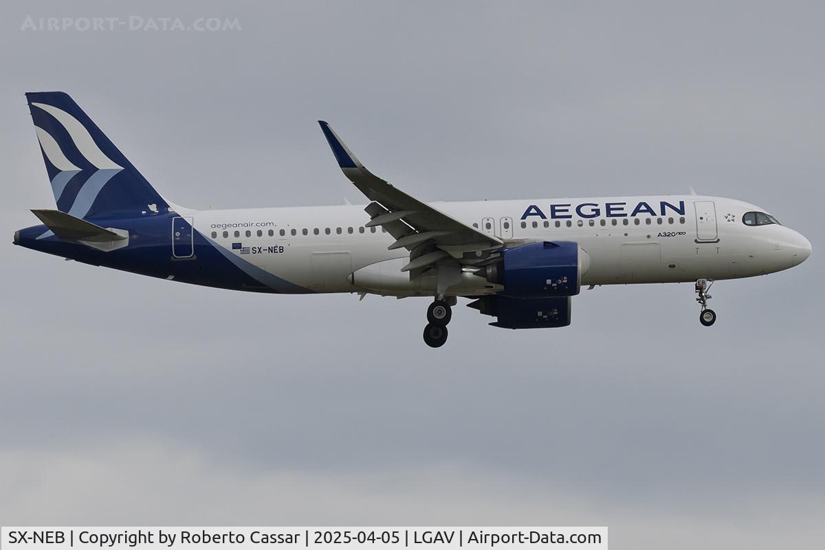 SX-NEB, 2020 Airbus A320-271N C/N 9514, Athens Eleftherios Venizelos Airport