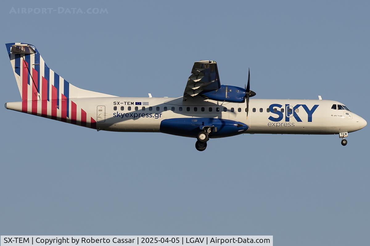 SX-TEM, 2021 ATR 72-600 C/N 1640, Athens Eleftherios Venizelos Airport