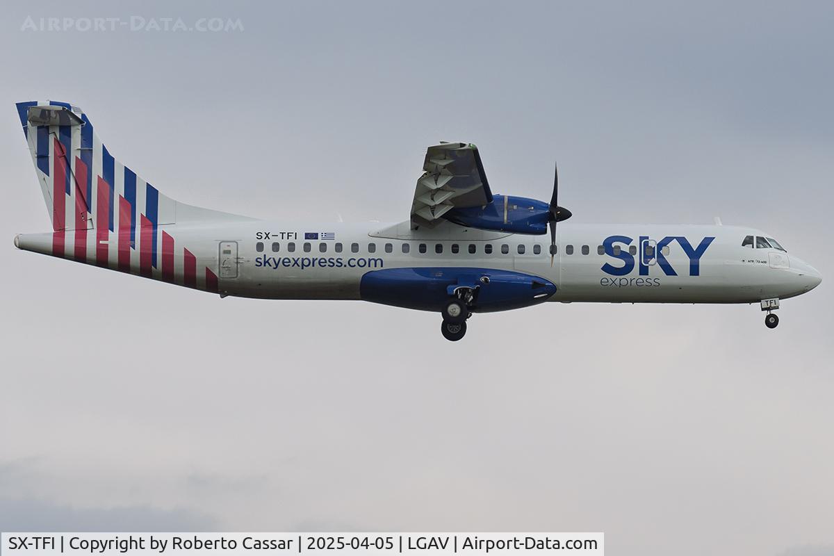 SX-TFI, 2024 ATR 72-212A (600) C/N 1689, Athens Eleftherios Venizelos Airport