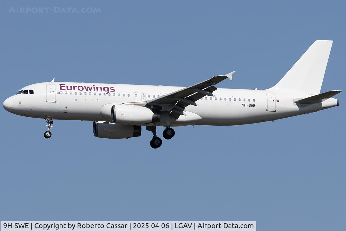 9H-SWE, 2012 Airbus A320-232 C/N 5139, Athens Eleftherios Venizelos Airport