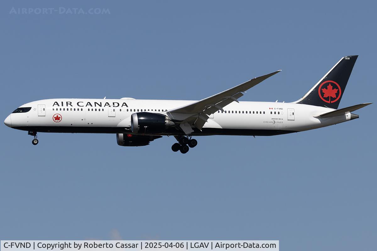 C-FVND, 2019 Boeing 787-9 Dreamliner C/N 38361, Athens Eleftherios Venizelos Airport