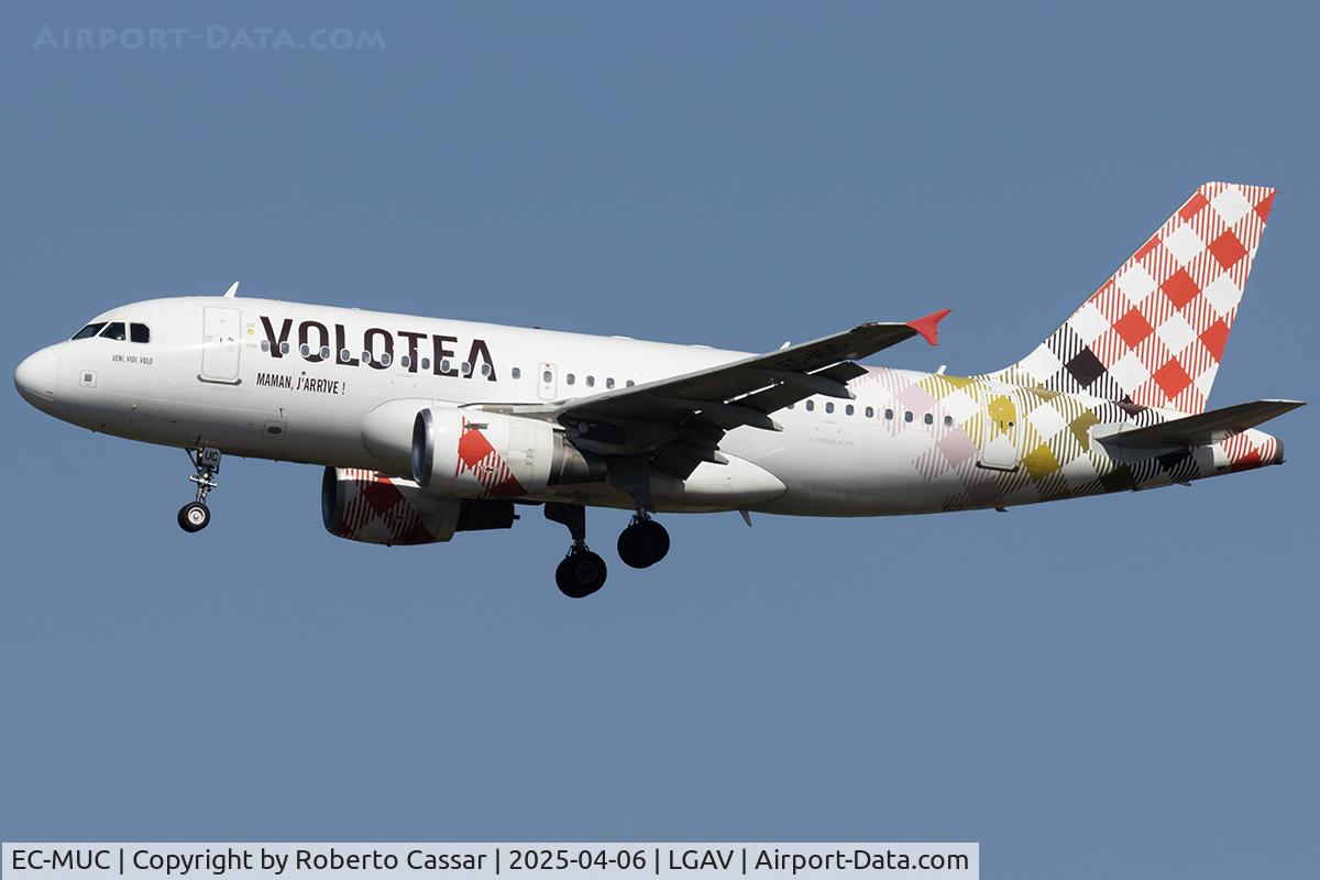 EC-MUC, 2004 Airbus A319-111 C/N 2122, Athens Eleftherios Venizelos Airport