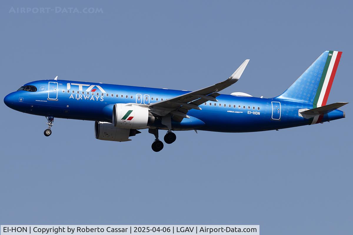 EI-HON, 2024 Airbus A320-272N C/N 12215, Athens Eleftherios Venizelos Airport