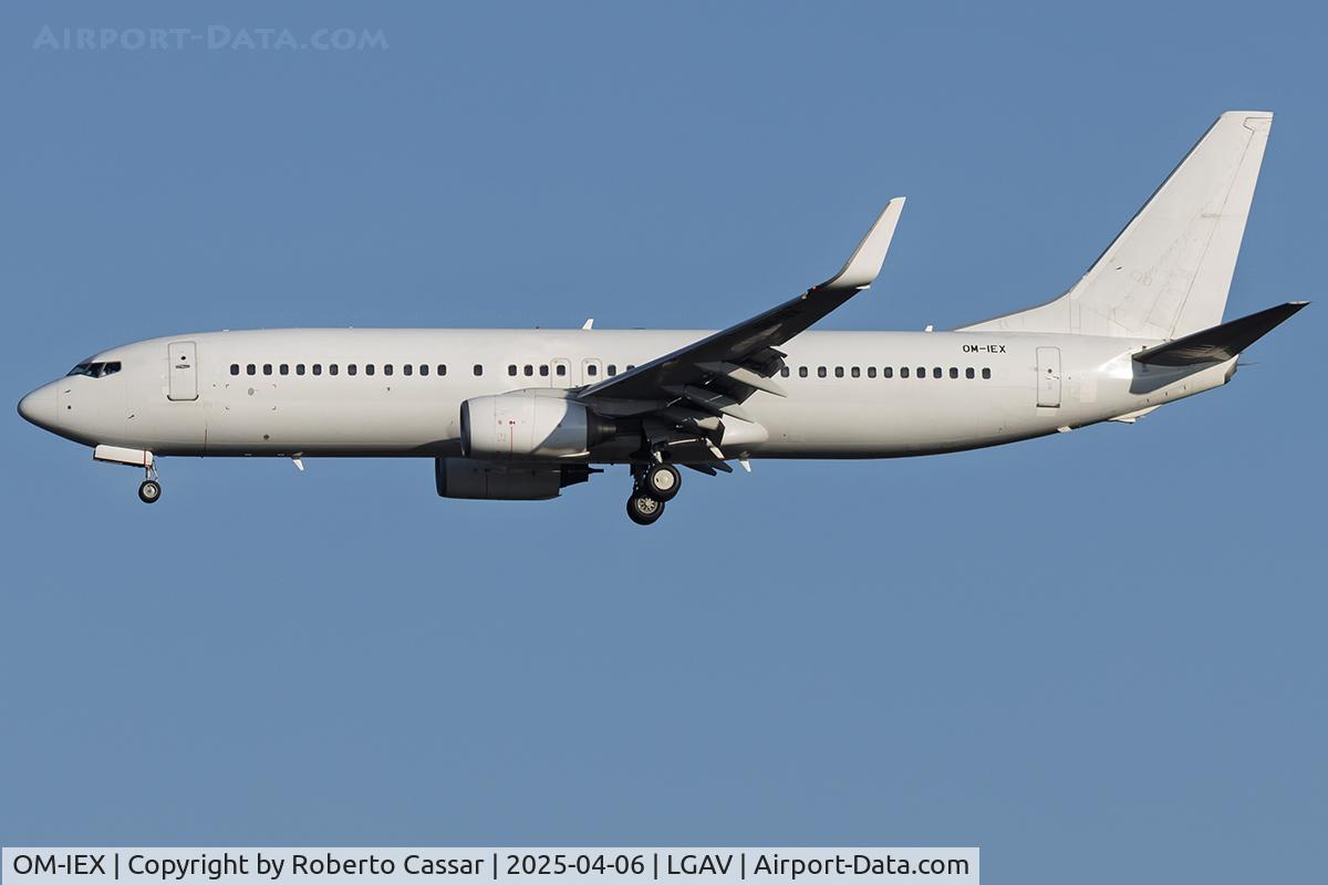 OM-IEX, 2004 Boeing 737-8BK C/N 33016, Athens Eleftherios Venizelos Airport