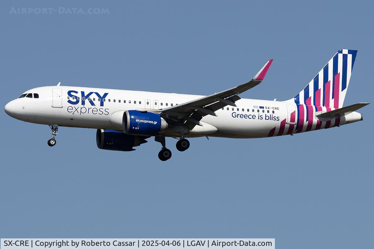 SX-CRE, 2021 Airbus A320-251N C/N 10302, Athens Eleftherios Venizelos Airport