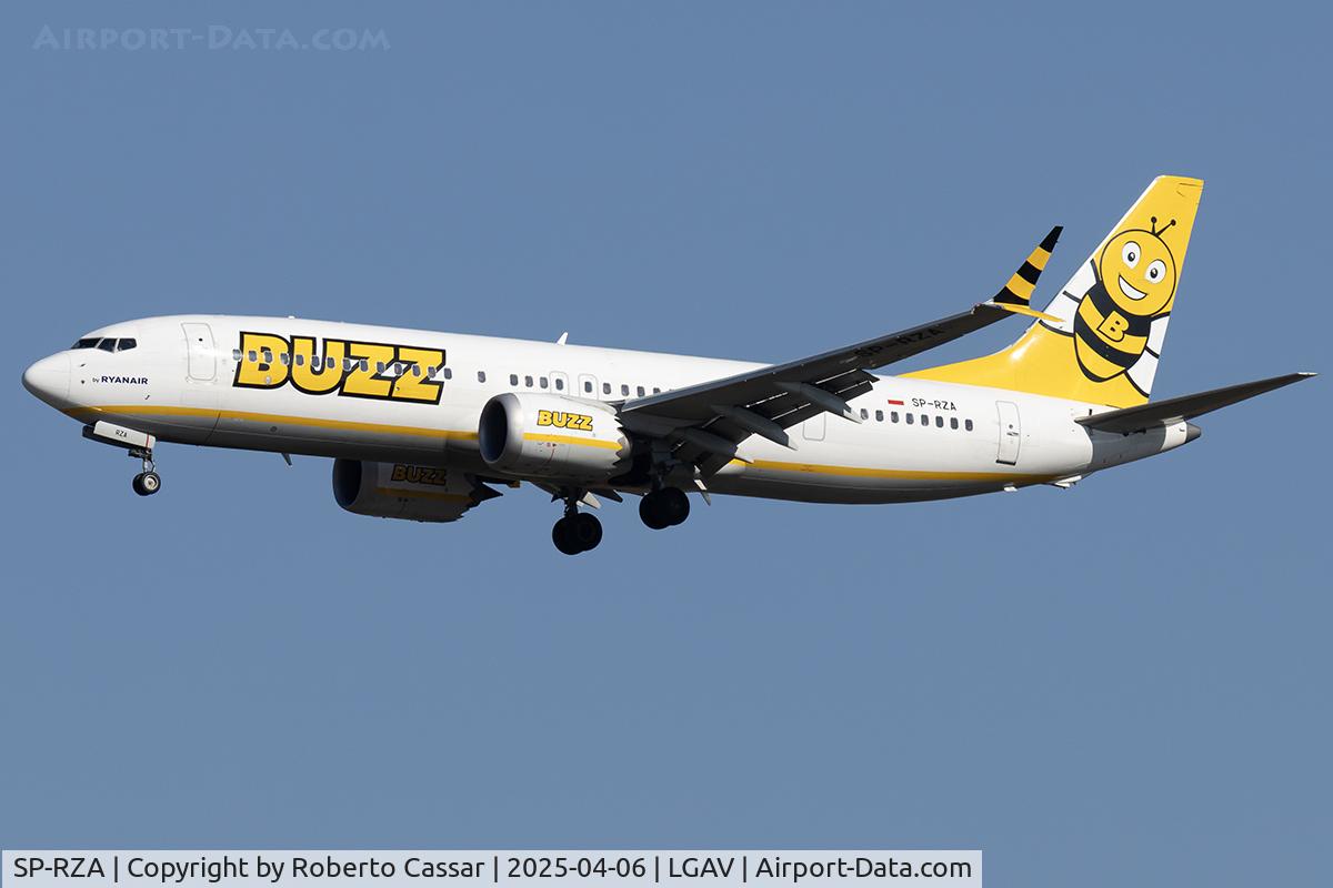 SP-RZA, Boeing 737-8 MAX C/N 62314, Athens Eleftherios Venizelos Airport