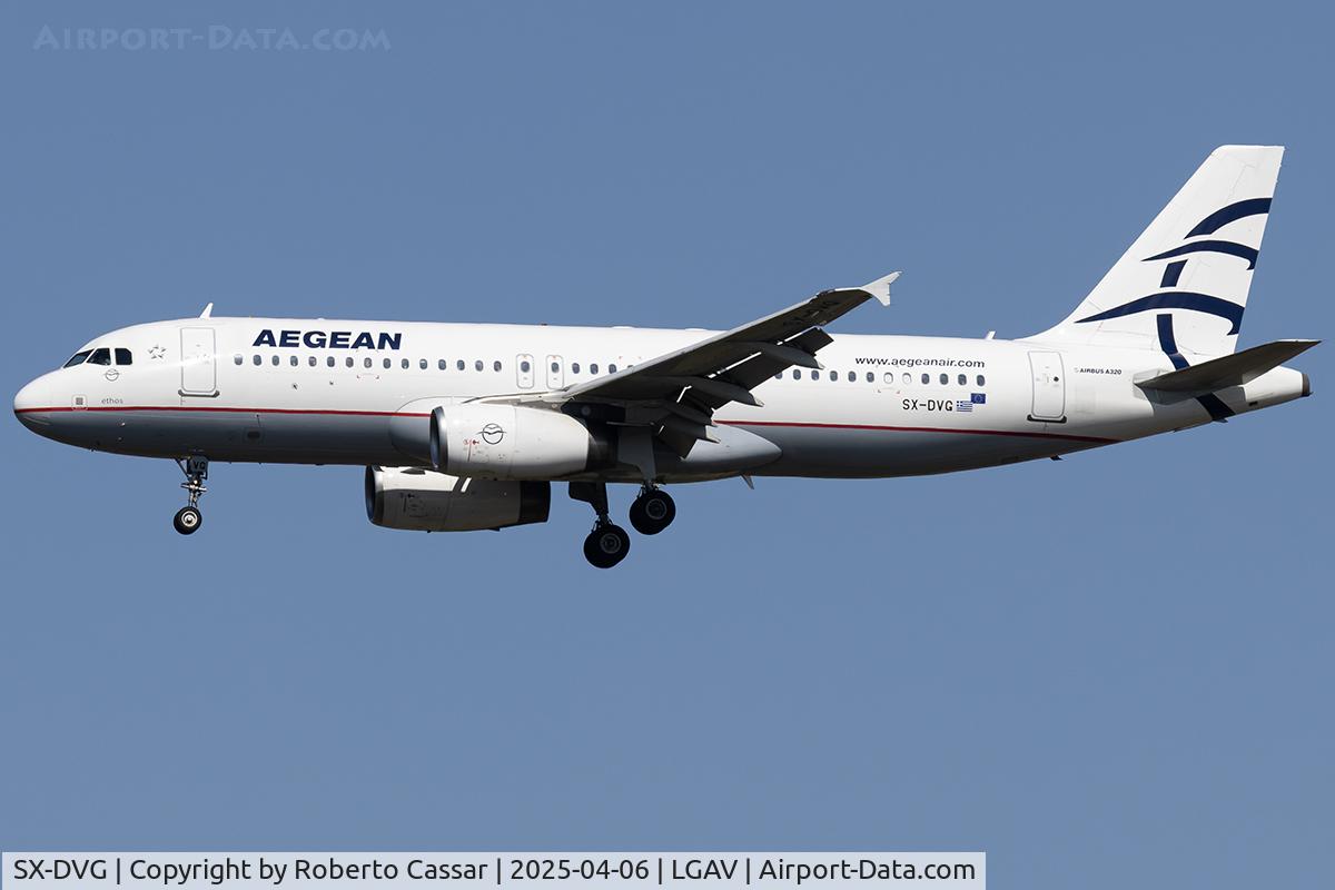 SX-DVG, 2006 Airbus A320-232 C/N 3033, Athens Eleftherios Venizelos Airport