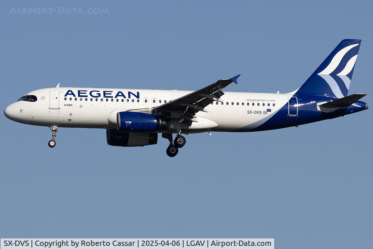 SX-DVS, 2008 Airbus A320-232 C/N 3709, Athens Eleftherios Venizelos Airport