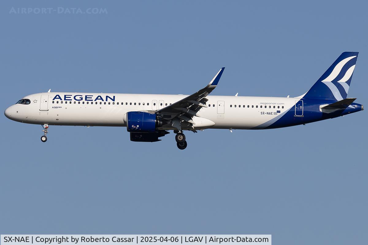 SX-NAE, 2022 Airbus A321-271NX C/N 10704, Athens Eleftherios Venizelos Airport