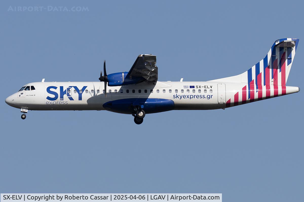 SX-ELV, 2020 ATR 72-600 C/N 1643, Athens Eleftherios Venizelos Airport