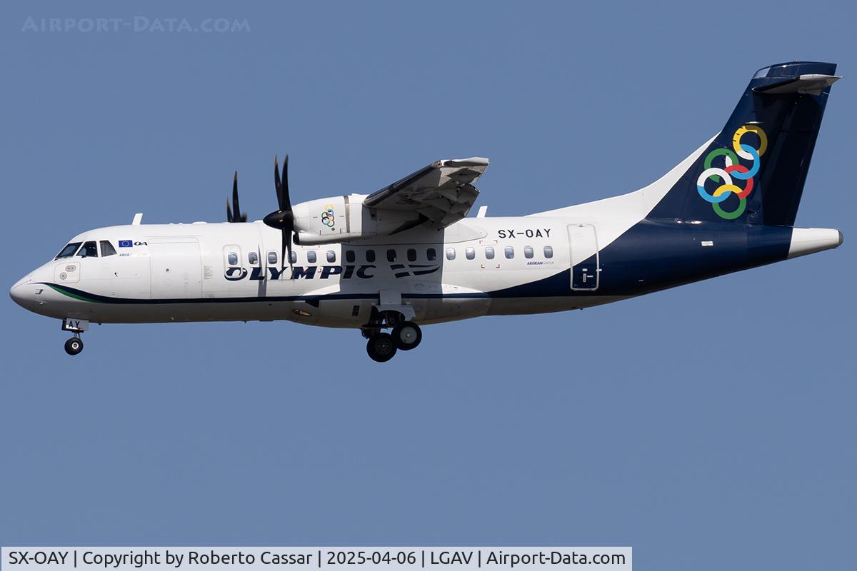 SX-OAY, 2013 ATR 42-600 C/N 1002, Athens Eleftherios Venizelos Airport