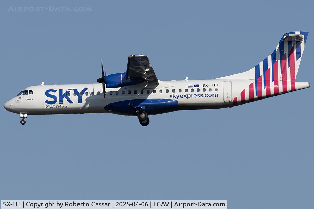 SX-TFI, 2024 ATR 72-212A (600) C/N 1689, Athens Eleftherios Venizelos Airport