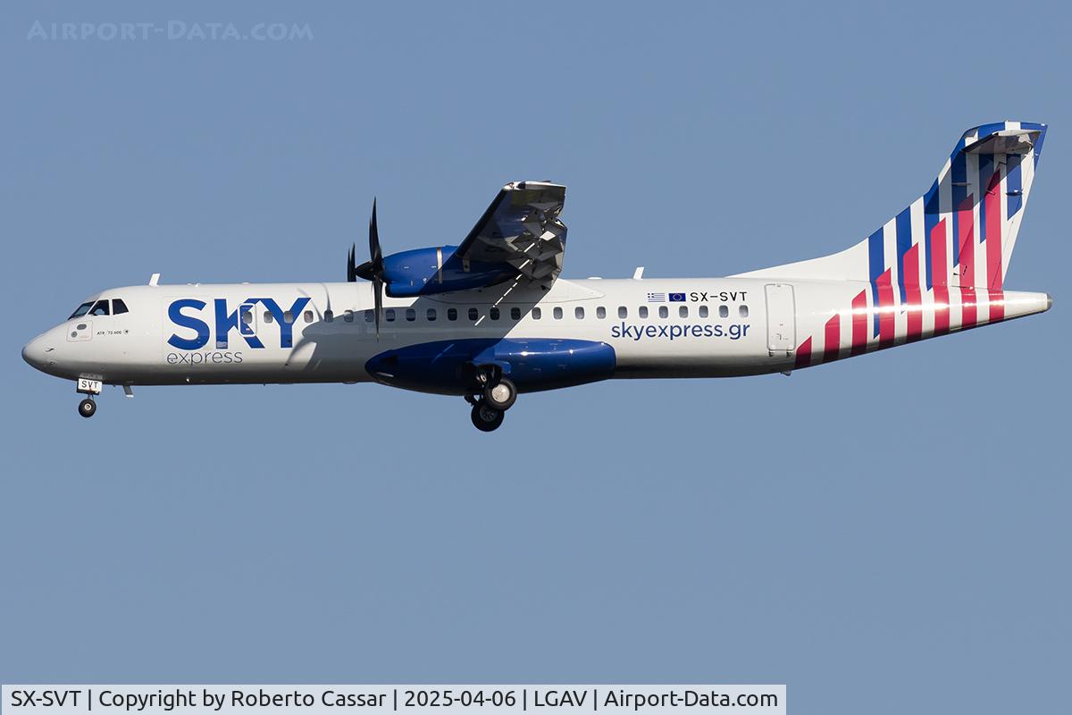 SX-SVT, 2020 ATR 72-600 C/N 1657, Athens Eleftherios Venizelos Airport