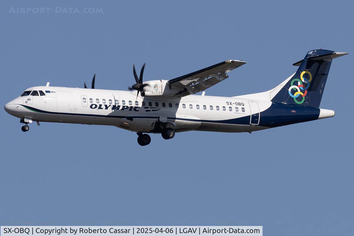 SX-OBQ, 2012 ATR 72-600 C/N 996, Athens Eleftherios Venizelos Airport