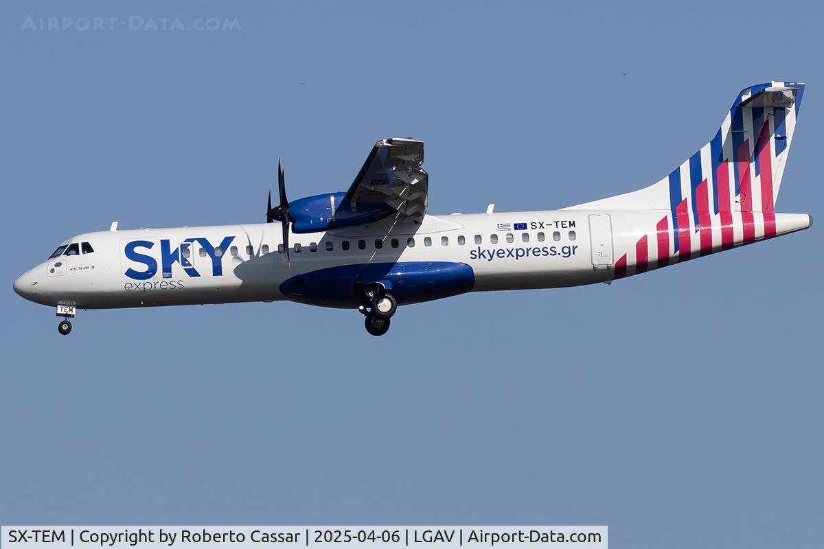 SX-TEM, 2021 ATR 72-600 C/N 1640, Athens Eleftherios Venizelos Airport