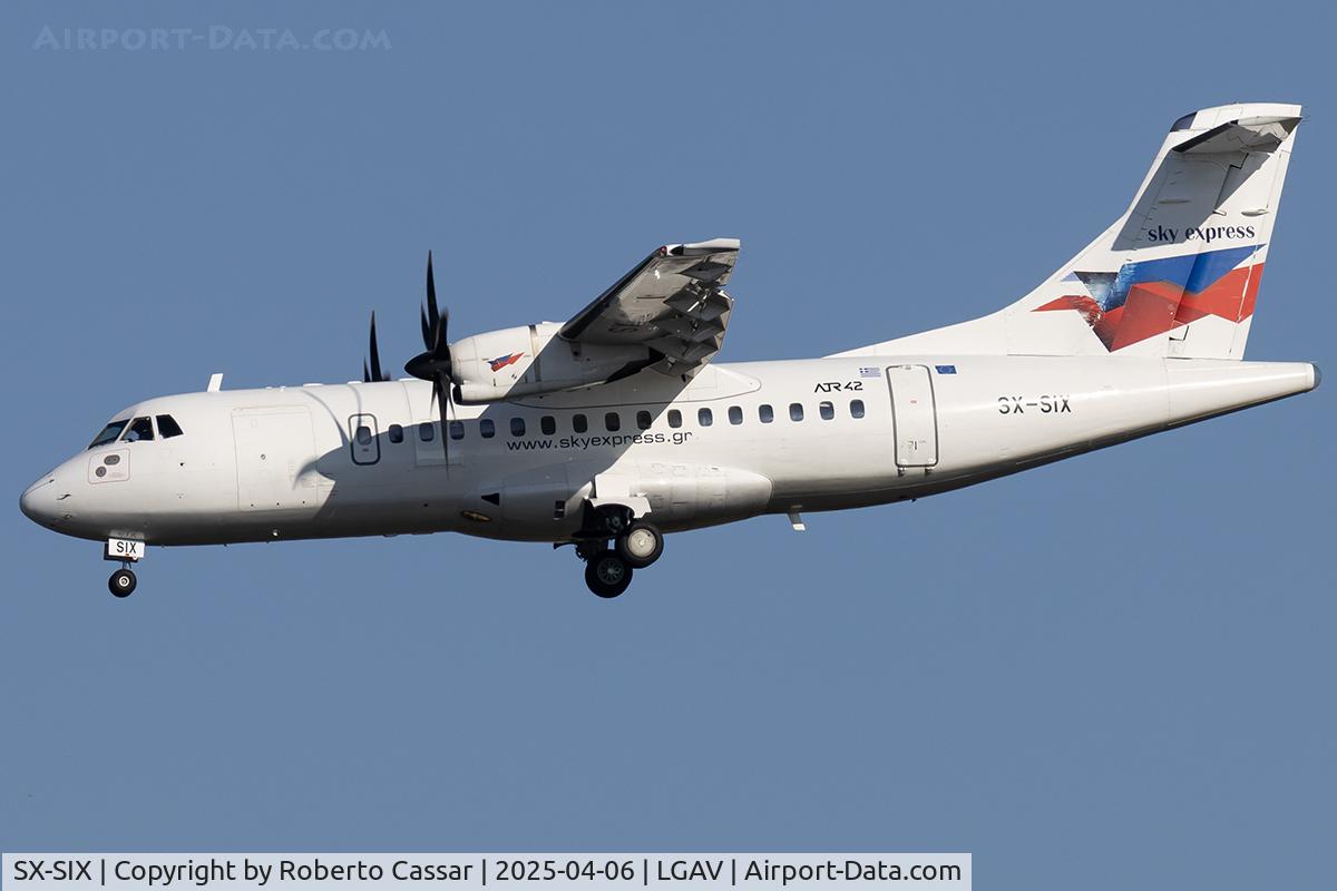 SX-SIX, 1997 ATR 42-512 C/N 544, Athens Eleftherios Venizelos Airport