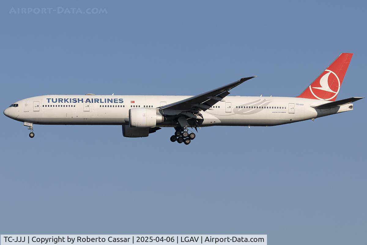 TC-JJJ, 2010 Boeing 777-3F2/ER C/N 40710, Athens Eleftherios Venizelos Airport