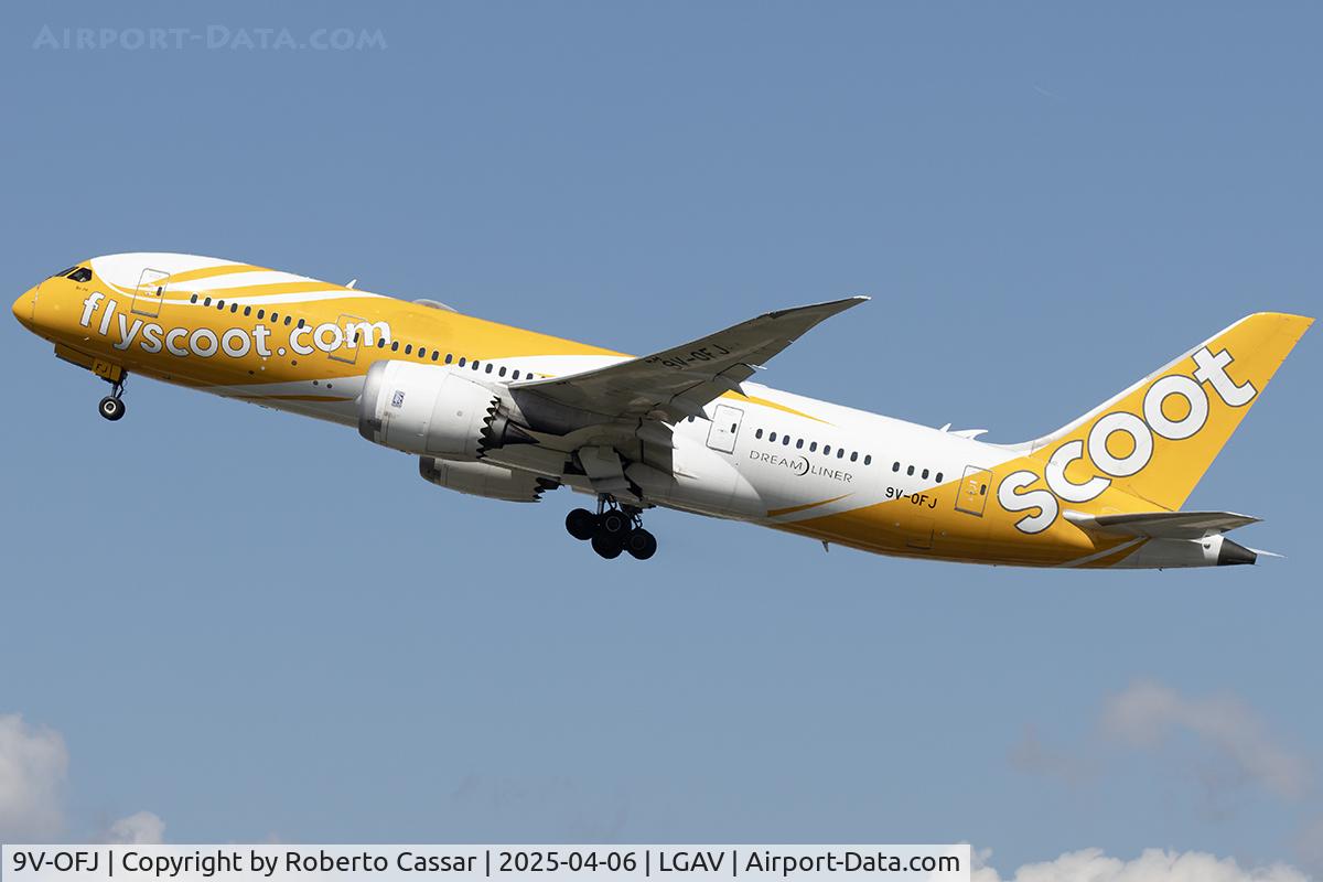 9V-OFJ, 2017 Boeing 787-8 Dreamliner Dreamliner C/N 37126, Athens Eleftherios Venizelos Airport