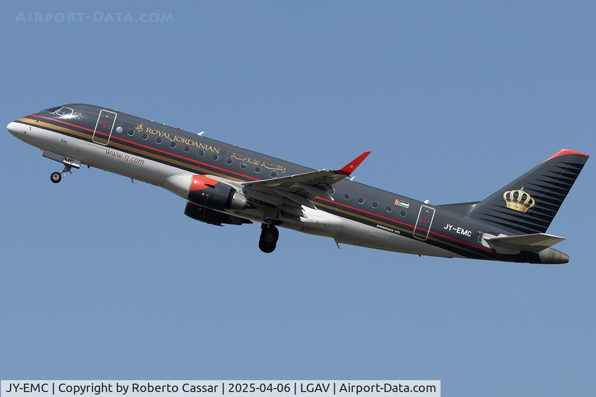 JY-EMC, 2008 Embraer 175LR (ERJ-170-200LR) C/N 17000223, Athens Eleftherios Venizelos Airport