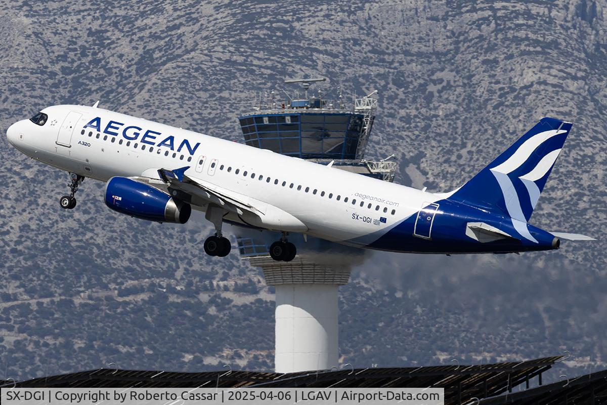 SX-DGI, 2007 Airbus A320-232 C/N 3162, Athens Eleftherios Venizelos Airport