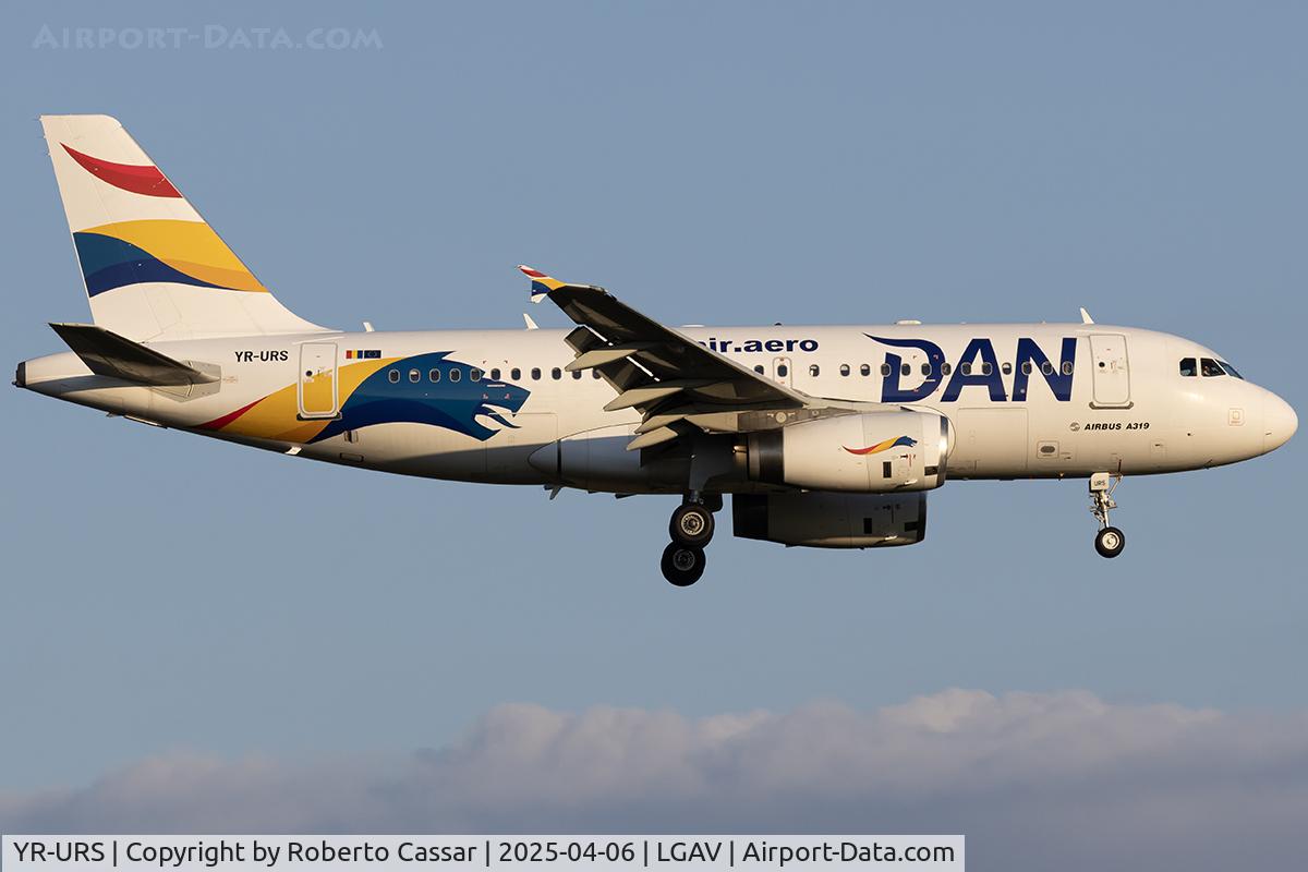 YR-URS, 2008 Airbus A319-132 C/N 3614, Athens Eleftherios Venizelos Airport