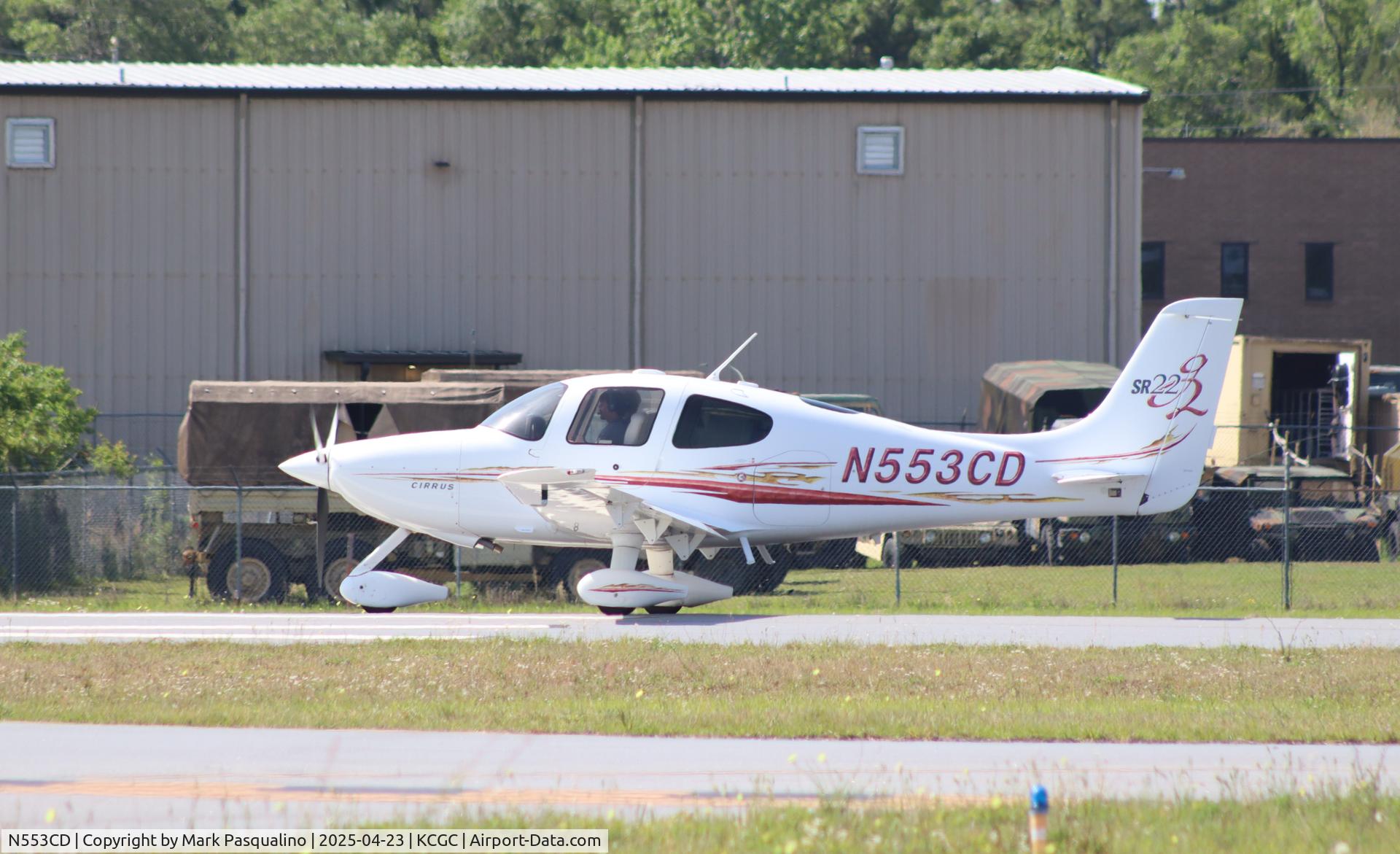 N553CD, 2005 Cirrus SR22 C/N 1638, Cirrus SR22