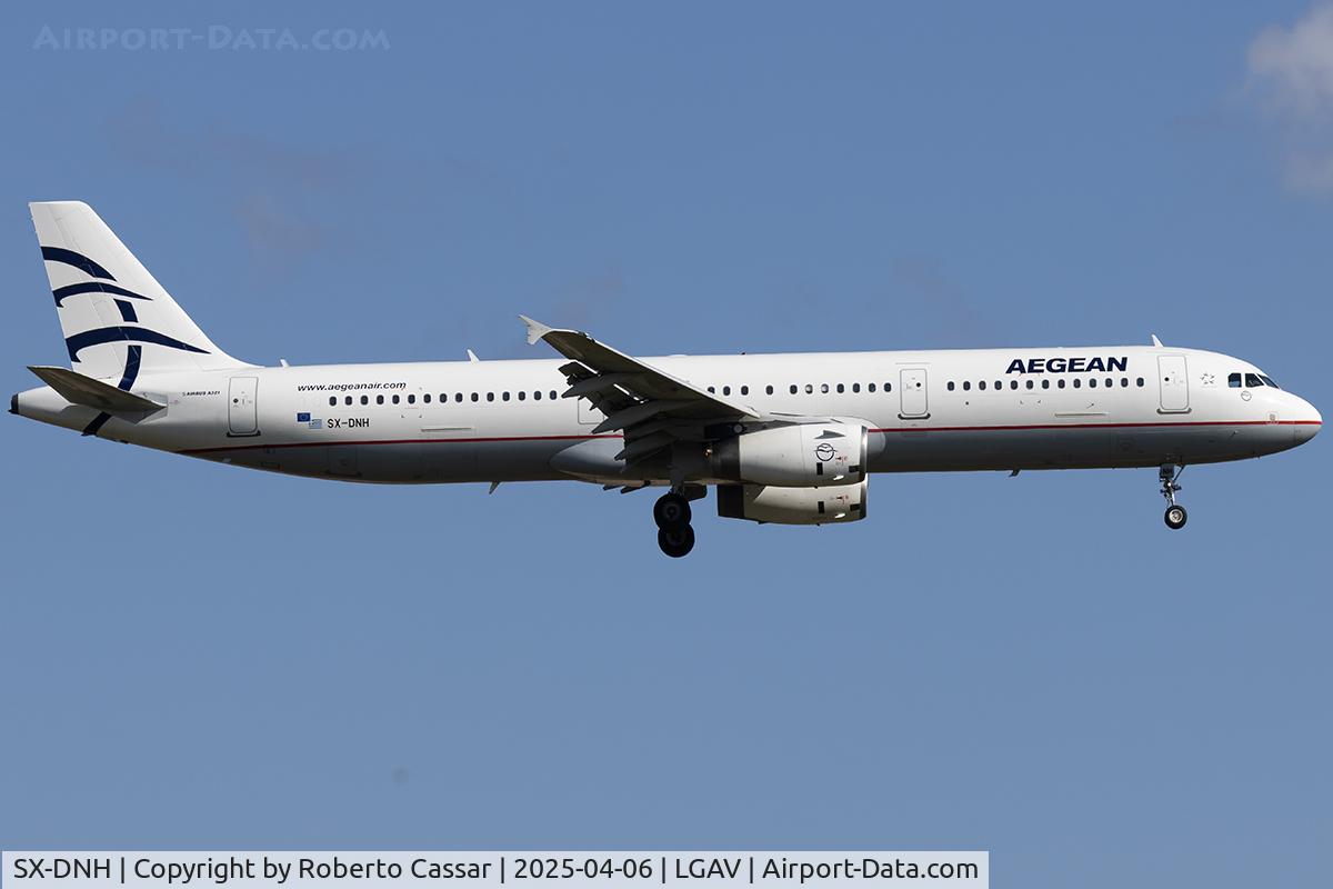 SX-DNH, 2008 Airbus A321-231 C/N 3546, Athens Eleftherios Venizelos Airport