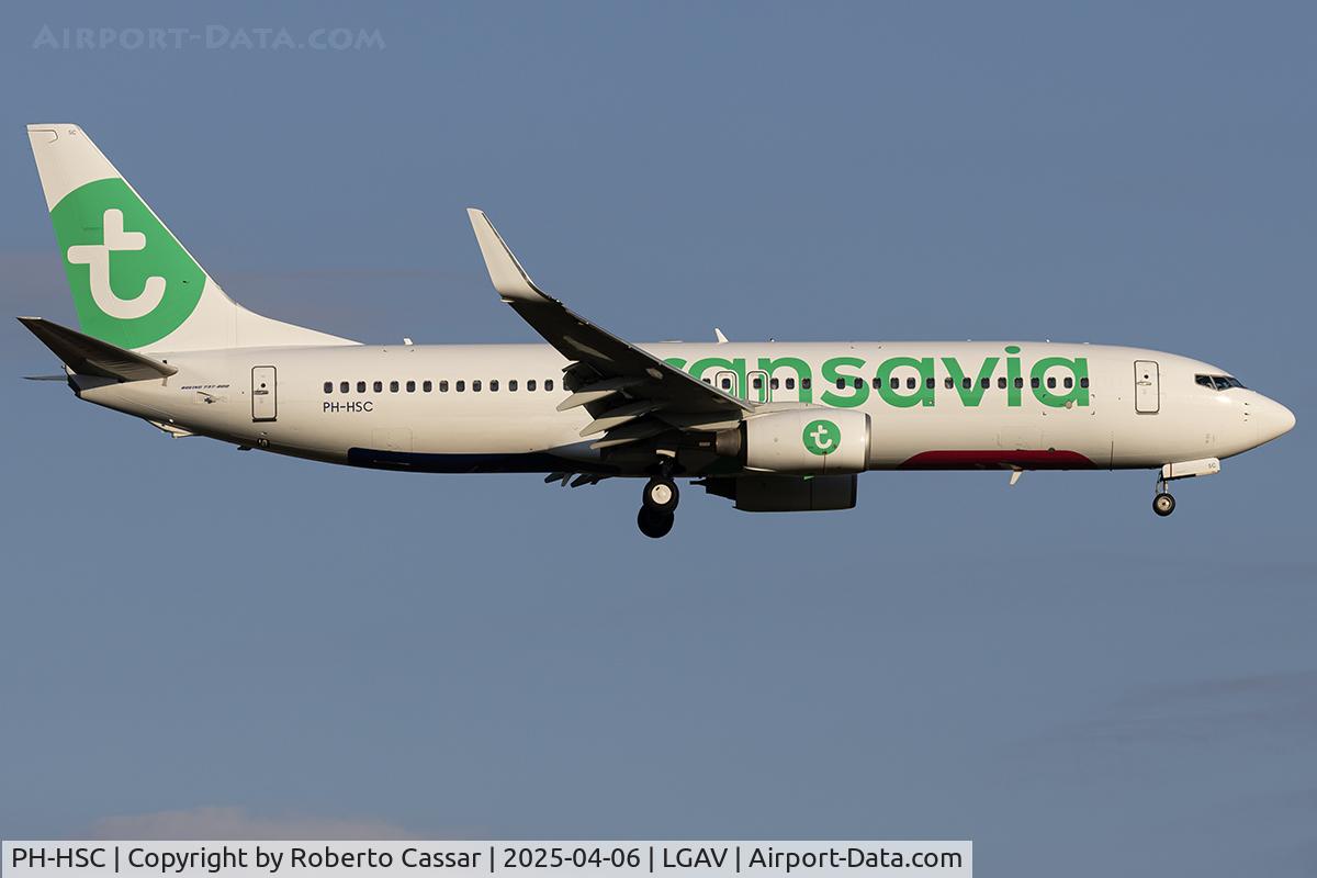 PH-HSC, 2010 Boeing 737-8K2 C/N 34173, Athens Eleftherios Venizelos Airport
