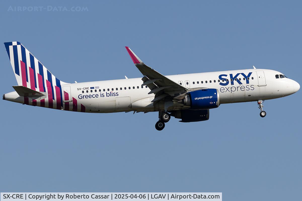 SX-CRE, 2021 Airbus A320-251N C/N 10302, Athens Eleftherios Venizelos Airport