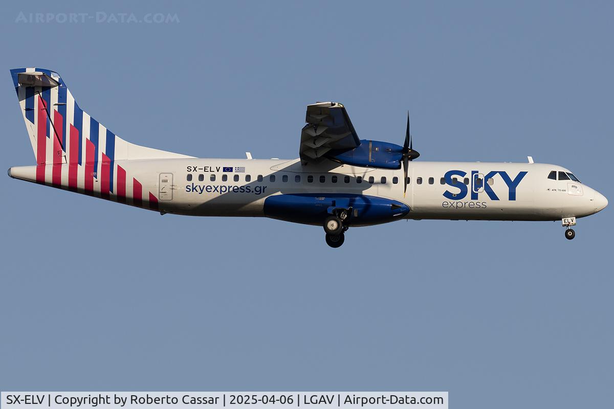 SX-ELV, 2020 ATR 72-600 C/N 1643, Athens Eleftherios Venizelos Airport