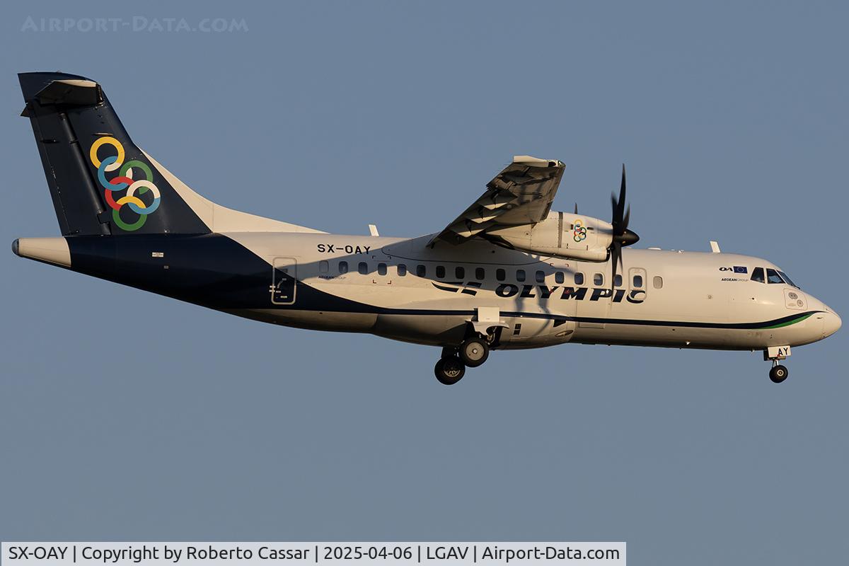 SX-OAY, 2013 ATR 42-600 C/N 1002, Athens Eleftherios Venizelos Airport