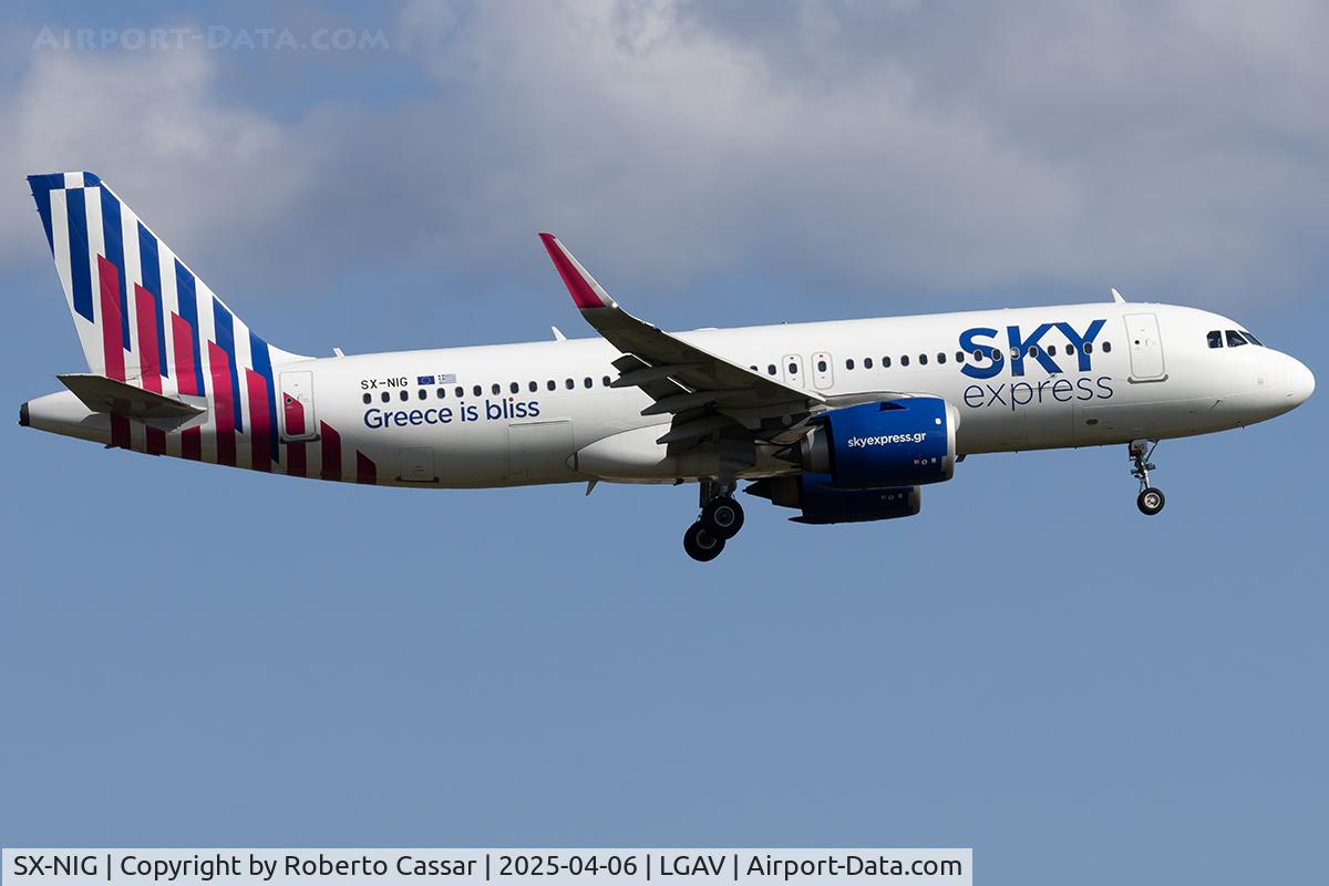 SX-NIG, 2020 Airbus A320-251N C/N 9456, Athens Eleftherios Venizelos Airport
