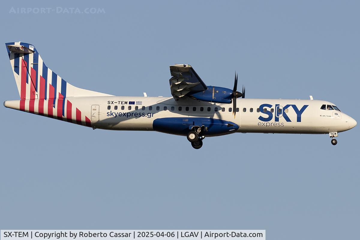 SX-TEM, 2021 ATR 72-600 C/N 1640, Athens Eleftherios Venizelos Airport