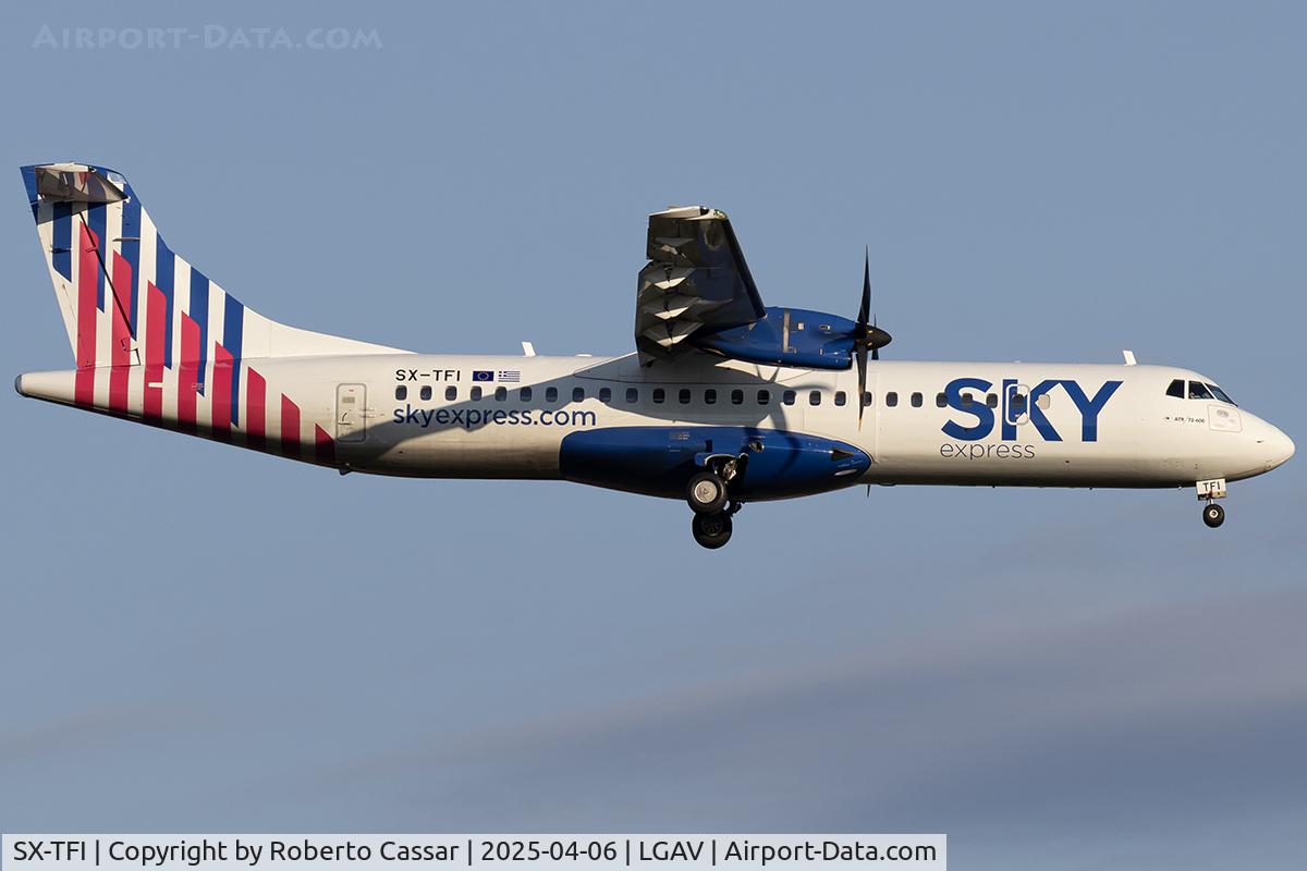 SX-TFI, 2024 ATR 72-212A (600) C/N 1689, Athens Eleftherios Venizelos Airport
