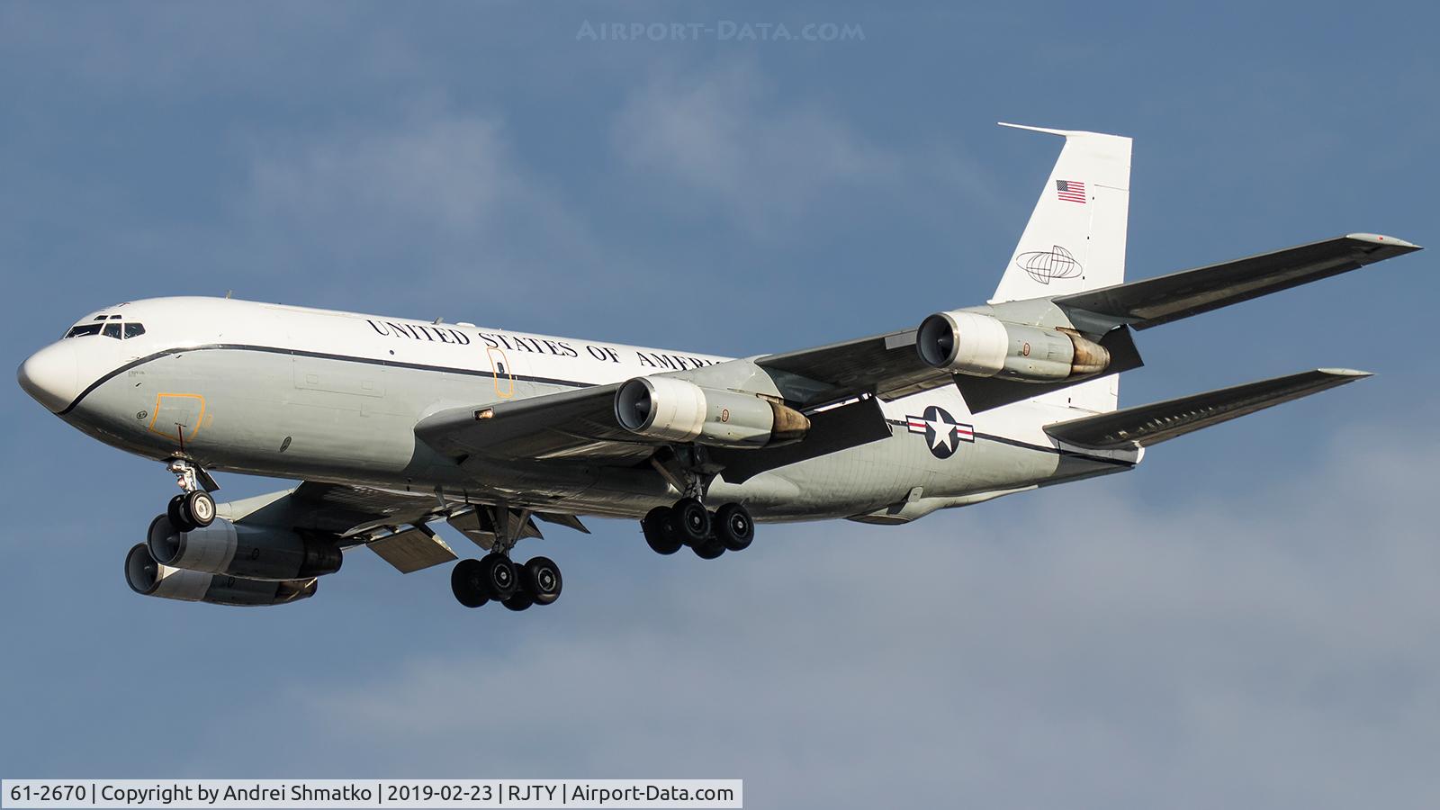 61-2670, 1961 Boeing OC-135B Stratolifter C/N 18346, Visiting Yokota AB.