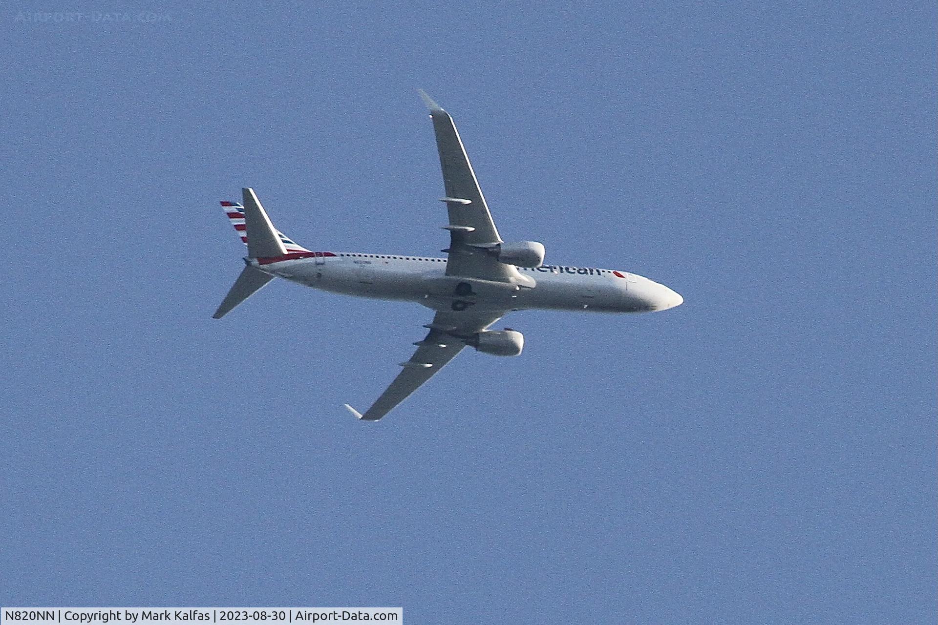 N820NN, 2009 Boeing 737-823 C/N 29559, B738 American Airlines Boeing 737-823 N820NN arriving KORD