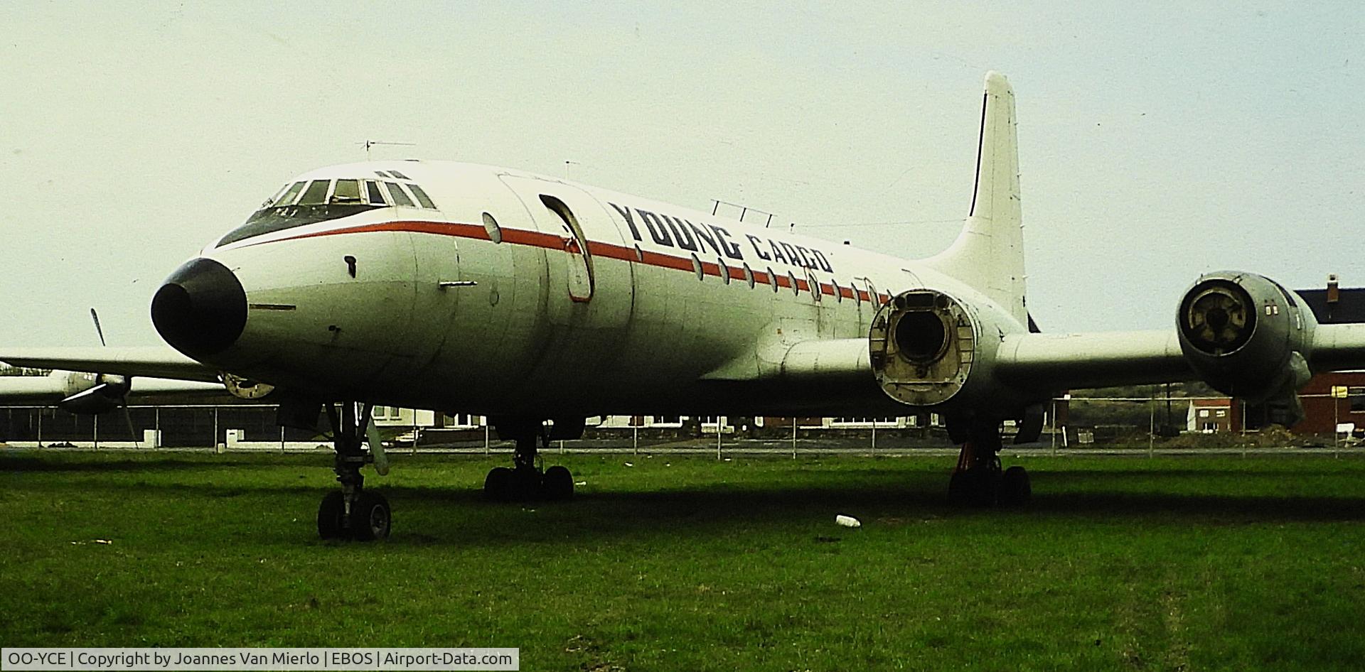 OO-YCE, 1959 Bristol Britannia C.1 (175 Britannia 253F) C/N 13398, ex-slide