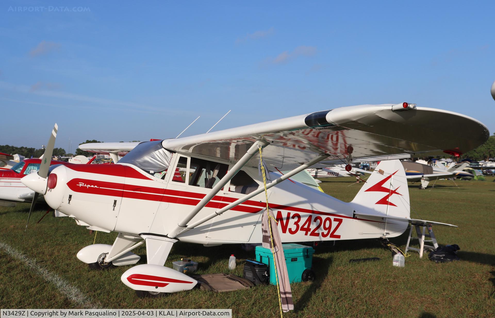 N3429Z, 1960 Piper PA-22-150 C/N 22-7343, Piper PA-22-150