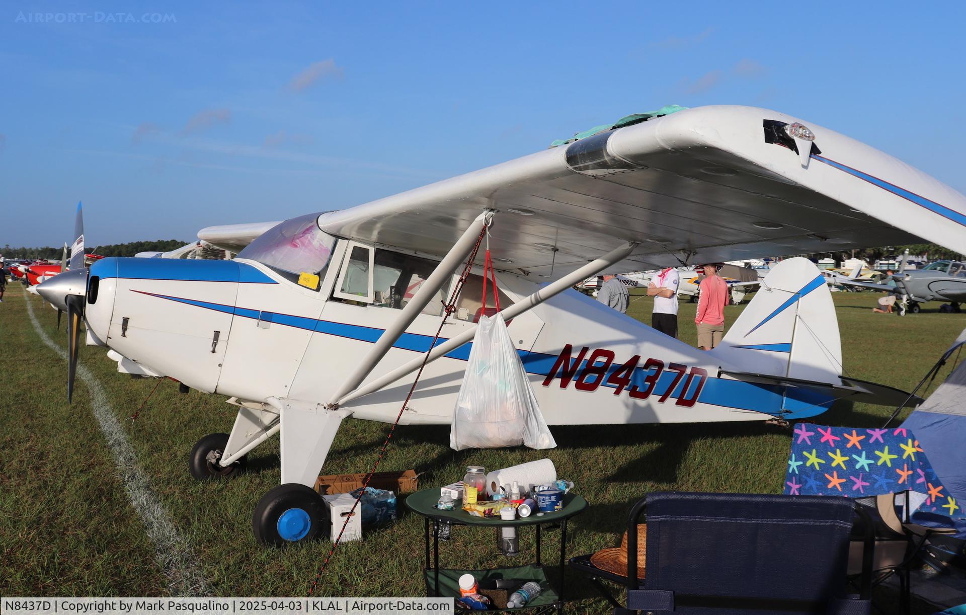 N8437D, 1957 Piper PA-22-150 C/N 22-5692, Piper PA-22-150