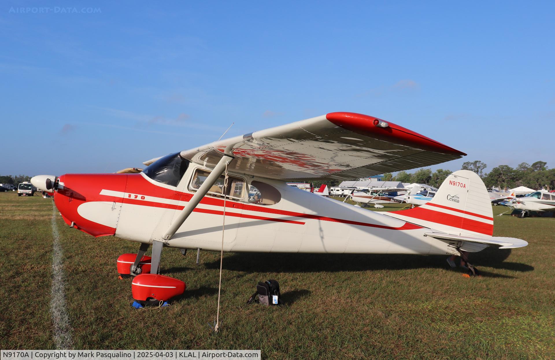 N9170A, 1950 Cessna 170A C/N 19361, Cessna 170A