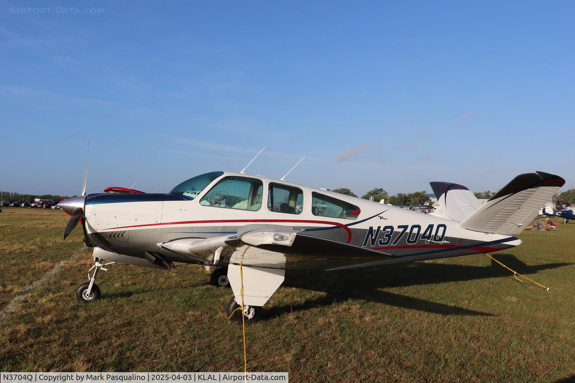 N3704Q, 1966 Beech V35 Bonanza C/N D-8365, Beech V35