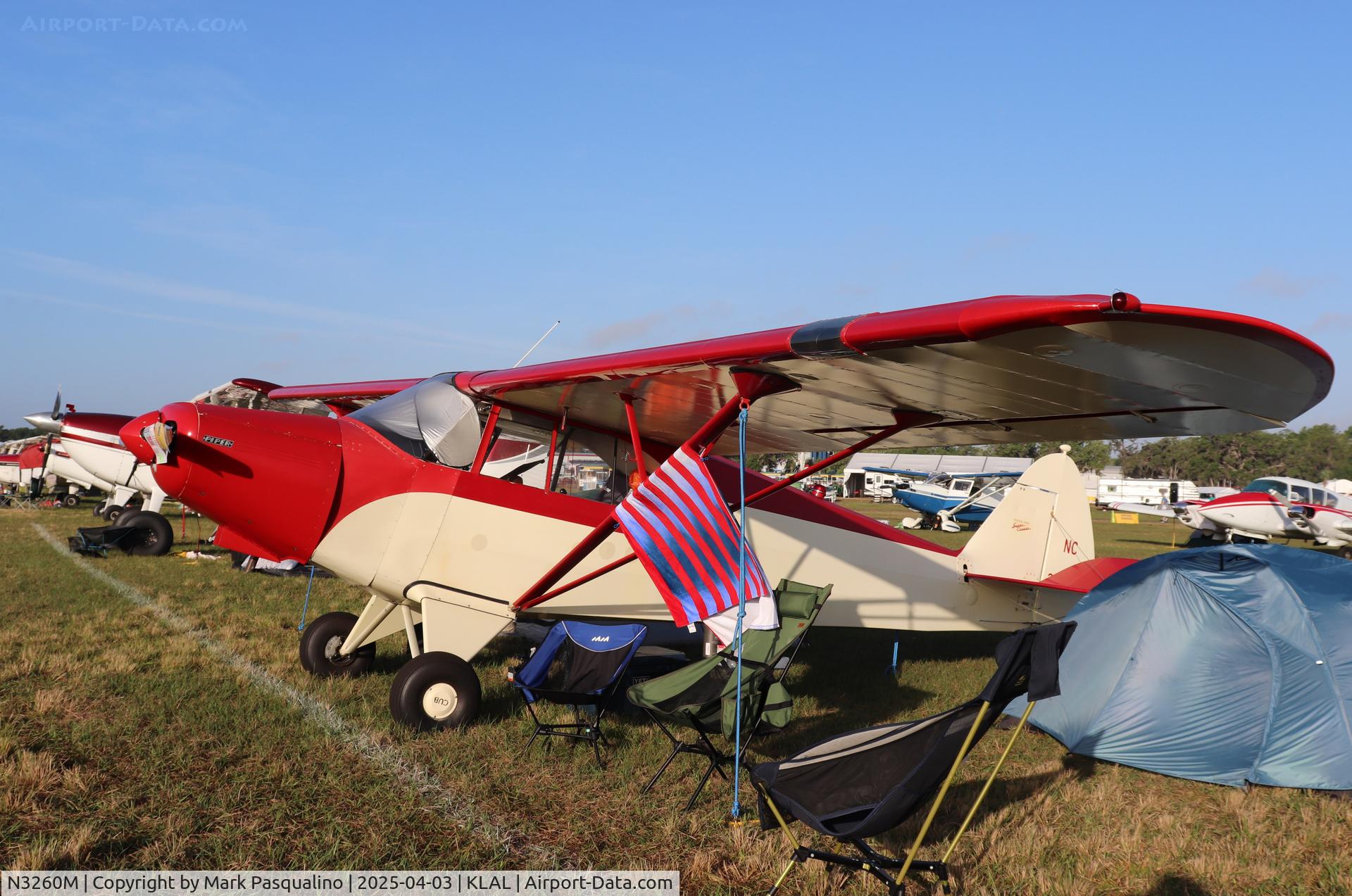 N3260M, 1947 Piper PA-12 Super Cruiser C/N 12-2124, Piper PA-12