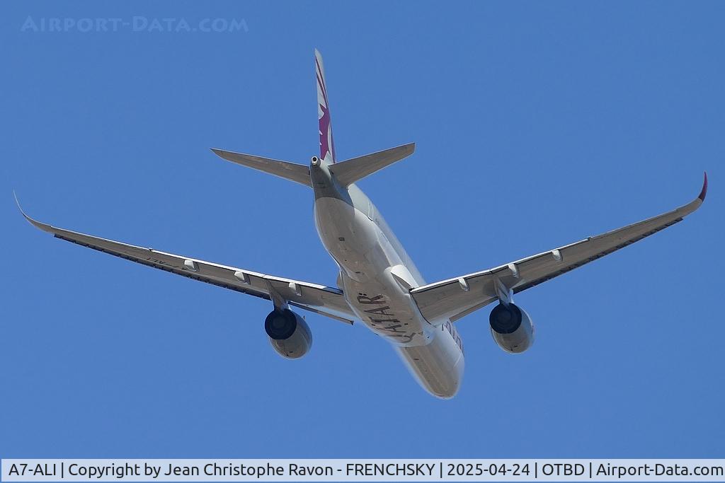 A7-ALI, 2016 Airbus A350-941 C/N 021, Doha (DOH)	Delhi (DEL)	QR578