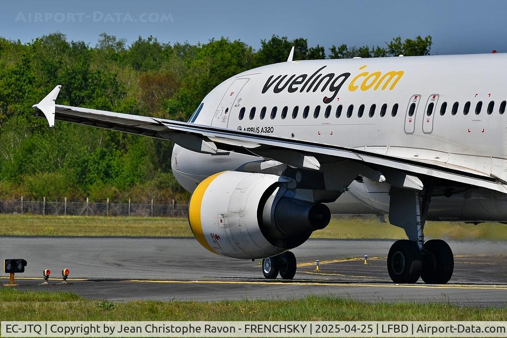 EC-JTQ, 2006 Airbus A320-214 C/N 2794, Bordeaux (BOD)	Barcelona (BCN)	VY2913